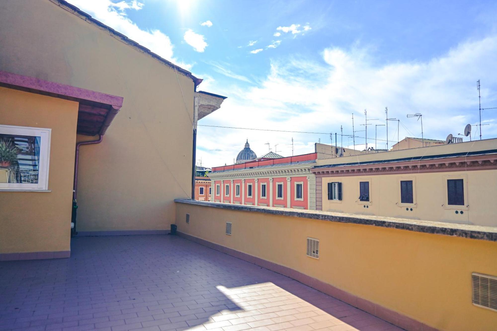Apartamento Vaticano Attico Premium Con Terrazzo *